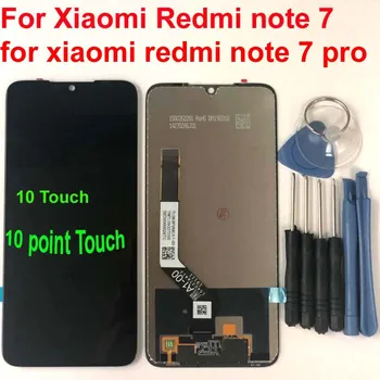 AAA Bandymo Originalus LCD Xiaomi Redmi 7 Pastaba LCD Ekranu Pakeisti Redmi Note7 Pro LCD Jutiklinis Ekranas M1901F7G+Rėmelį