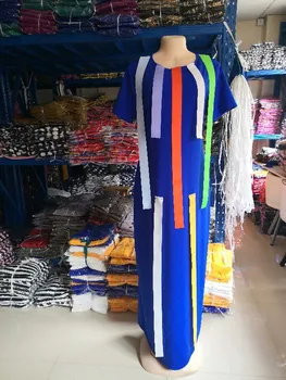 Afrikos Suknelės Moterims Trumpomis Rankovėmis 2020 Naują Afrikos Moterų Drabužių Mados Africaine Chalatas Ilgas, Maxi Suknelė Afrikos Drabužiai