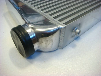 Aliuminio Turbo tarpinis aušintuvas Už 600x300x76mm In/Out 3