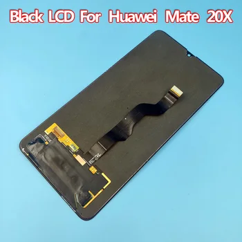 Amoled LCD Ekrano ir Huawei Mate 20 X LCD+Touch Ekranas skaitmeninis keitiklis Asamblėjos Huawei Mate 20X LCD Mate20 X Ekrano Pakeitimas