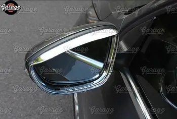 Apima veidrodžiai atveju Volkswagen Jetta 2012-2018 ABS plastiko liejimo 1 set / 2 vnt automobilių apdailos stilius