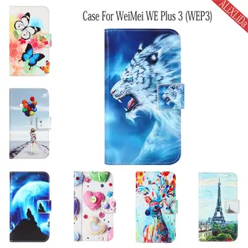 Atveju WeiMei MES Plius 3 (WEP3) Byla Mados Animacinių filmų Modelio Aukštos Kokybės odos apsauginį dangtelį Mobiliojo telefono krepšys