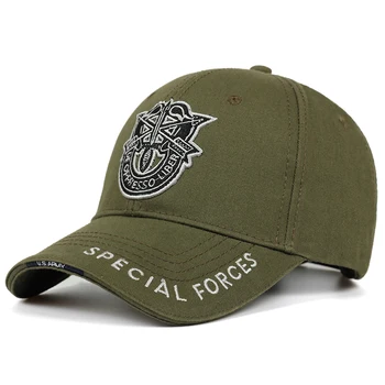 Aukštos kokybės Shield beisbolo kepuraitę Mados medvilnės laišką siuvinėjimo skrybėlę Lauko, laisvalaikio, sporto skrybėlės Reguliuojamas hip-hop karo bžūp