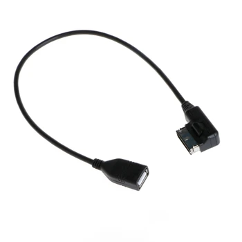 Automobilių Kabelis Muzikos Sąsaja AMI MMI į USB Kabelis Adapteris, skirtas Audi A3 A4 A5 A6 A8 Q5 Q7 Q8 VW CY030-KN