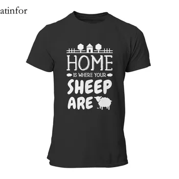 Avių Juokinga Avių Marškinėliai aš Gyvūnų Ėriukų Ūkininkas Toli Essentials Spausdinti Mados Kawaii 4XL 5XL 6XL Tshirts 20519