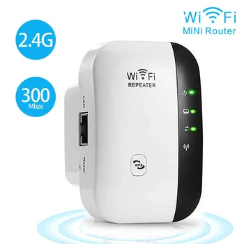 Belaidžio WiFi Kartotuvas Wifi Extender 300Mbps Wi-Fi Stiprintuvas 802.11 N/B/G Stiprintuvas Repetidor Wi fi Reapeter Prieigos Taškas, Maršrutizatorius