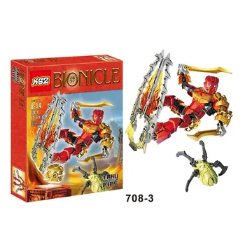 Bioniclemask XSX 708-4 70790 Viešpats Kaukolės Vorai Bionicle Blokai Suderinama Su Lepining Bionicle Žaislai Vaikams