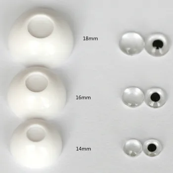 BJD akrilo lėlės akys mažos iris akrilo obuolio naminis medžiagos - kaip 14mm 16mm 18mm