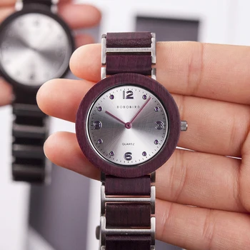 BOBO PAUKŠČIŲ Moterų Laikrodžiai Vandeniui Ultra-plonas prabanga Top brand Verslo Kvarco Medinis Laikrodis Moteris relojes mujer 2020 m.