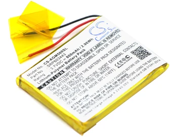 Cameron Kinijos Baterija Astro A50 Pakeitimo Astro SRP603443 800mAh / 2.96 Wh