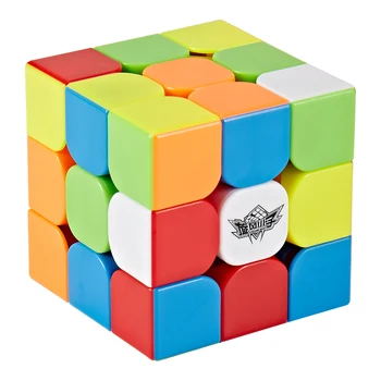 Ciklonas Berniukai Feijue 3x3 Magnetinio Versija Magic Cube Stickerless Greitis Kubo Galvosūkį Spalvingas Žaislas ne Lipdukas Greičio Kubas 3x3x3