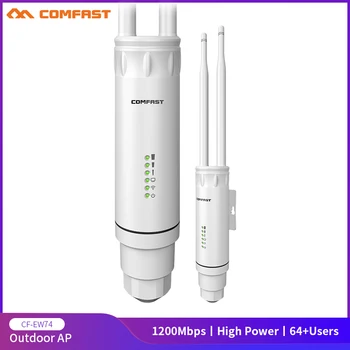 Comfast Didelės Galios AC1200 Lauko Belaidžio wifi Kartotuvas AP/WIFI Router 1200Mbps Dual Dand 2.4 G+5 ghz Ilgo Nuotolio WiFi Extender