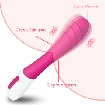 Dildo Klitorio Vibratorius Sekso Žaislai Moterims, Sriegis Massager G Spot Pūlingas Vaginos Stimuliatorius USB Įkrovimo Vandeniui Suaugusiųjų Žaislas