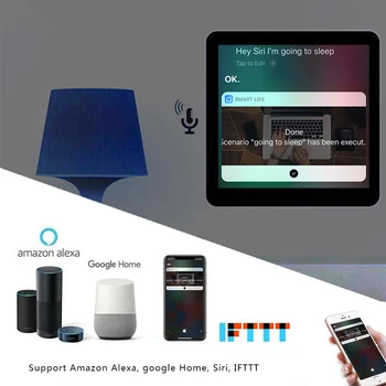EJLINK Tuya Wifi Smart Switch Mygtukas 90-250V App Valdymas Balsu Smart Home Dalykėlių Šviesos Interruptores Dirba Su Alexa