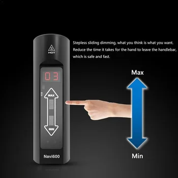 Enfitnix Navi600 USB Mokestis Naktį Dviračių Žibintų Kelių Dviratį Smart Žibintuvėlis Protingas Ciklo Priekinių žibintų MTB Galinis Žibintas Rinkinys