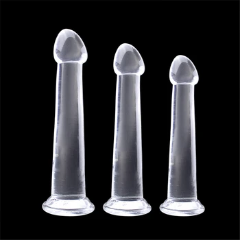Erotinis Želė Dildo Realistiškas Penis Su siurbtuko Suaugusiųjų Žaislas Minkštas Strapon Dirbtinis Penis Ne Kulka, Vibratorius, Sekso Žaislas Moterims