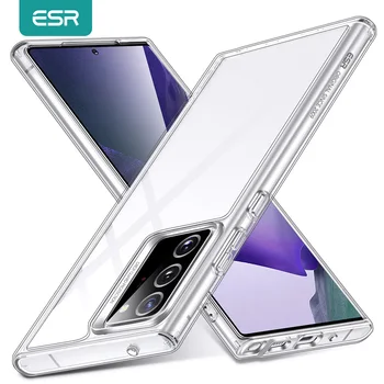ESR Note20 Ultra Atveju galinis Dangtelis skirtas Samsung Galaxy Note, 20 Klasikinis, atsparus smūgiams Aiškiai Samsung S20 Plius S20 Ultra Funda