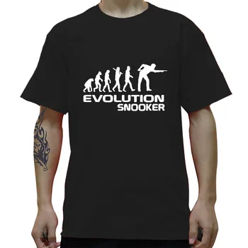 Evoliucija Snukerio Žaidėjas Juokinga Suaugusiųjų Vyrai T-Shirt Gimtadienio Dovana didesnio Dydžio ir Spalvos