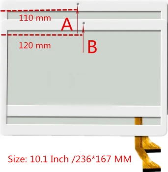 Filmas 10.1 Colių jutiklinis Dragon Touch NotePad K10 Capacitive touch ekrano skydelio remontas ir atsarginės dalys