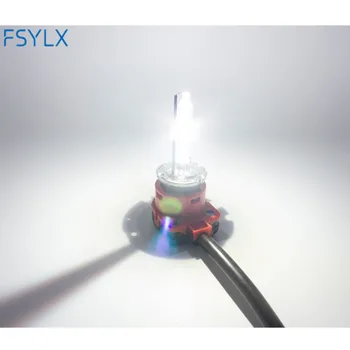 FSYLX D2S lemputė HID Xenon lempos lemputė D2S Metalo Bazės Lemputę Pakeisti Automobilio Žibintų Apšvietimo 35W 4300K 5000K 6000k 8000k 12V
