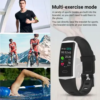 GandlEy B5 GPS Sporto Smart Apyrankė atsparus Vandeniui Plaukimo Smart Watch Band Fitneso Pedometer Apyrankė Adriod IOS
