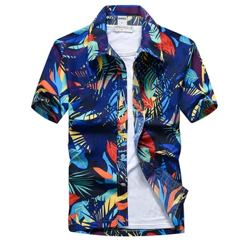 Havajų Marškinėliai Vyrams Cool Spausdinti Marškinėliai Vasaros trumpomis Rankovėmis Vyrų Vasaros Marškinėliai 2020 