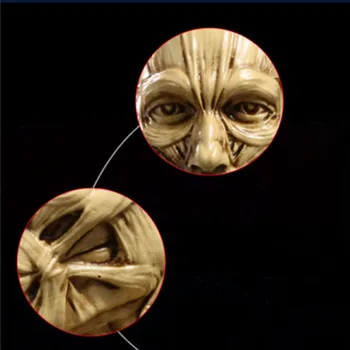 Helovinas Aukštos Kokybės Dervos Amatininkas, Krūtinė Kūno Kaukolės Anatomijos Raumenų Modeliavimas Medicinos Manekenas Statula Pav Švietimo Modelis