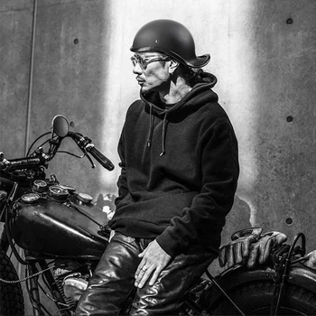 HEROBIKER Naujas Motociklo Šalmas Atidaryti Veido Retro Pusė Šalmas Motorcucle Šalmas Motociklų Lenktynių Off Road Šalmas Casco Moto Capac
