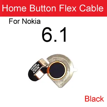 Home Mygtuką, Pirštų Atspaudų Jutiklis Flex Kabelis Skirtas Nokia 8.1 5 6 6.1 7 Plius X5 X6 X7 Meniu Palieskite Jutiklio Flex Juostelės Atsarginės Dalys