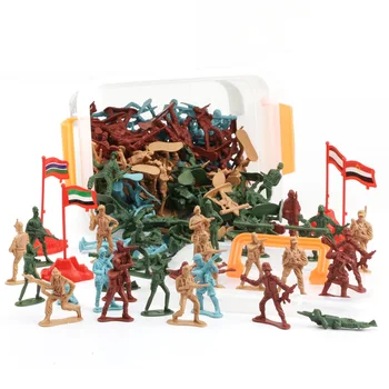 II pasaulinio Karo Kareivis Modelis Plastiko Piktadarys Žaislas Kariuomenės Karo Scena Piktadarys Kareivis Dalių ir Komponentų Rinkinys