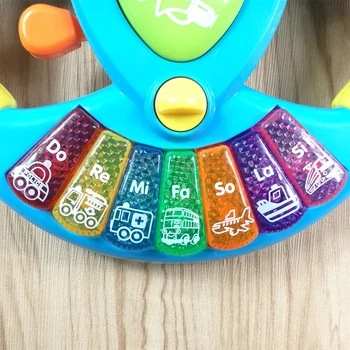 Imituojamos Važiavimo Žaisliniai Instrumentai Vaikams Kūdikių Vairas Muzikos Handbell Plėtoti Švietimo Žaislai Vaikams Dovanų DS19
