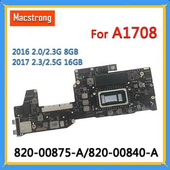 Išbandyta A1708 Plokštė 820-00875-A, MacBook Pro 13
