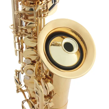 Karšto pardavimo lengvi ABS Išjungti triukšmo Slopintuvas skirtas Alto Saksofonas Sax meilužis Woodwind Dokumento Priedai