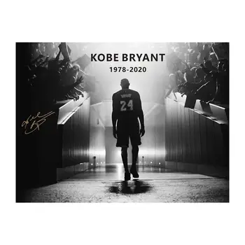 Kobe Bryant išėjęs į pensiją Plakatas Standartas Sienos Meno Dekoro Spausdinamos Nuotraukos Šiuolaikiniai Paveikslai Namų Puošybai puiki dovana berniukams