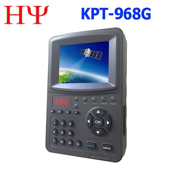 KPT 968G Skaitmeninis Palydovų ieškiklis Metrų 3.5 TFT LED DVB-S2, DVB-S Sat Finder MPEG-4 1080P Full HD Portable Satfinder KPT-968G