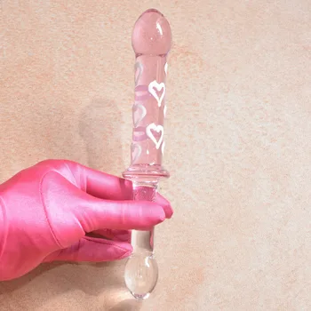 Krištolo Stiklo Dildo Vyrų Dirbtinis Penis Sekso Žaislai Moteris Vyrai Užpakalis Analinis Kaištis Erotiniai Žaislai Penis Valdomas Stiklinis Analinis Vibratorių Suaugusiems
