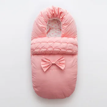 Kūdikių Miegmaišis Žiemos Naujagimių Tirštėti Šilta Miego Maišas Medvilnės Vaikai Sleepsack Kūdikių Vežimo Infantil Footmuff Vežimėlis Berniukas