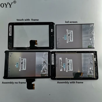 LCD ekranas + Touch Ekrano skaitmeninis keitiklis komplektuojami su rėmo Asus Fonepad 7 ME372CG ME372 K00E