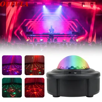 LED lazeriniai magija kamuolys lempos scenos šviesos 90 modelius Kalėdų projekcija, Mini diskoteka 
