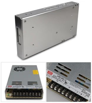 LRS-350-12;12V/350W meanwell režimų perjungimo led maitinimo šaltinis;AC100-240V input;12V/350W galia