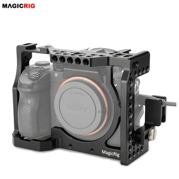 MAGICRIG Kamera Narvas su HDMI Kabelio laikiklis A7RIII /A7RII /A7SII /A7MII /A7III /A7II Fotoaparatas