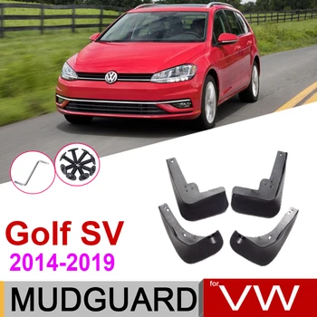 Mudflap Sparnas Volkswagen VW Golf Sportsvan SV Mk7 2019~sparnų Purvasargių Priedai 2019 m. 2017 m. 2018 m. m. 2016 m.