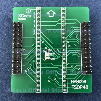 NAND TSOP48 adapteris valdybos XGecu TL866II Plius USB Universali Programuotojas SPI Flash nr. įskaitant TSOP48 ZIF lizdo