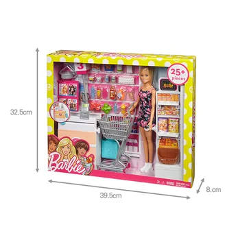 Naujas Barbie Lėlės Originalus prekybos Centrų Nustatyti Kūdikio Žaislas, Lėlė Barbė Reikmenys, Žaislai, Mergaičių Drabužius Lėlėms Juguetes Mergaičių Žaislai Dovana
