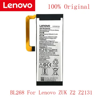 Naujas Originalus BL268 Baterija Lenovo ZUK Z2 Z2131 NAUJAS 3500mAh BATERIJA + sekimo numerį