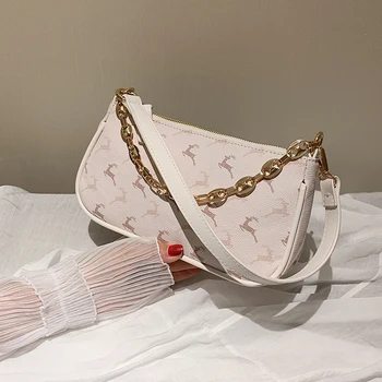 NAUJASIS prancūzijos Dizaino Mados Pažasties Bag Rankinė & Elegantiškas Petį Krepšys Krepšys Plotis 25cm, Aukštis 13cm Storis 5cm