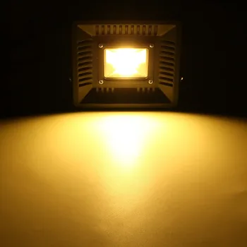 Naujausias 50W LED Potvynių Šviesos Lauko Apšvietimas Ultra Plonas Dizainas, atsparus Vandeniui Išorinis Vietoje Šviesos diodų (LED) Reflektorius, Projektorius, Sodo