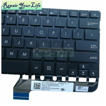 Naujų Pakeisti klaviatūras ASUS UX430 UX430U UX430UA UX430UQ UX305UAB UK GB JAV anglų Klaviatūra su foniniu Apšvietimu Mėlyna su Apšvietimu