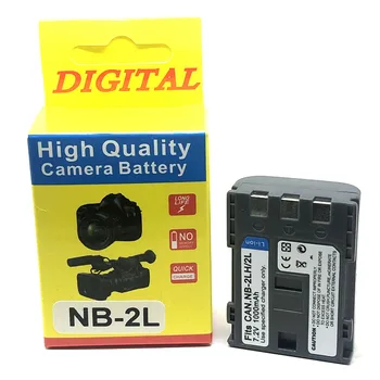 NB-2L NB2L NB-2LH NB2LH BP-2L5 Baterija Canon S30 S50 S55 S60 S70 S80 G7 G9 DC310 DC320 DC330 L10 Rebel XT XTi EOS 350D 400D