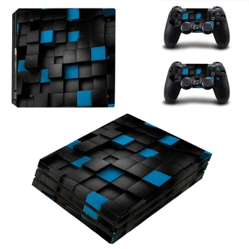 Nestandartinių Dizaino Cube PS4 Pro Odos Lipdukas Sony PlayStation 4 